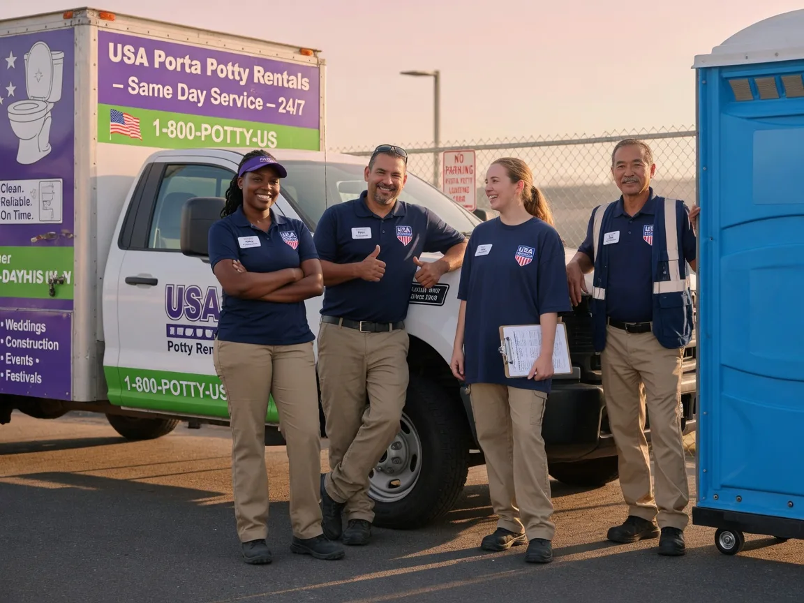 Porta Potty Rental company in Cypress, TX